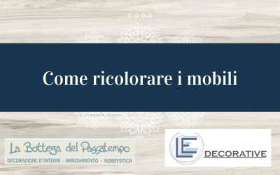 Come ricolorare i mobili