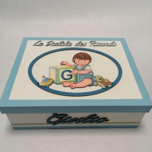 SCATOLA BIMBO CON GIOCATTOLI